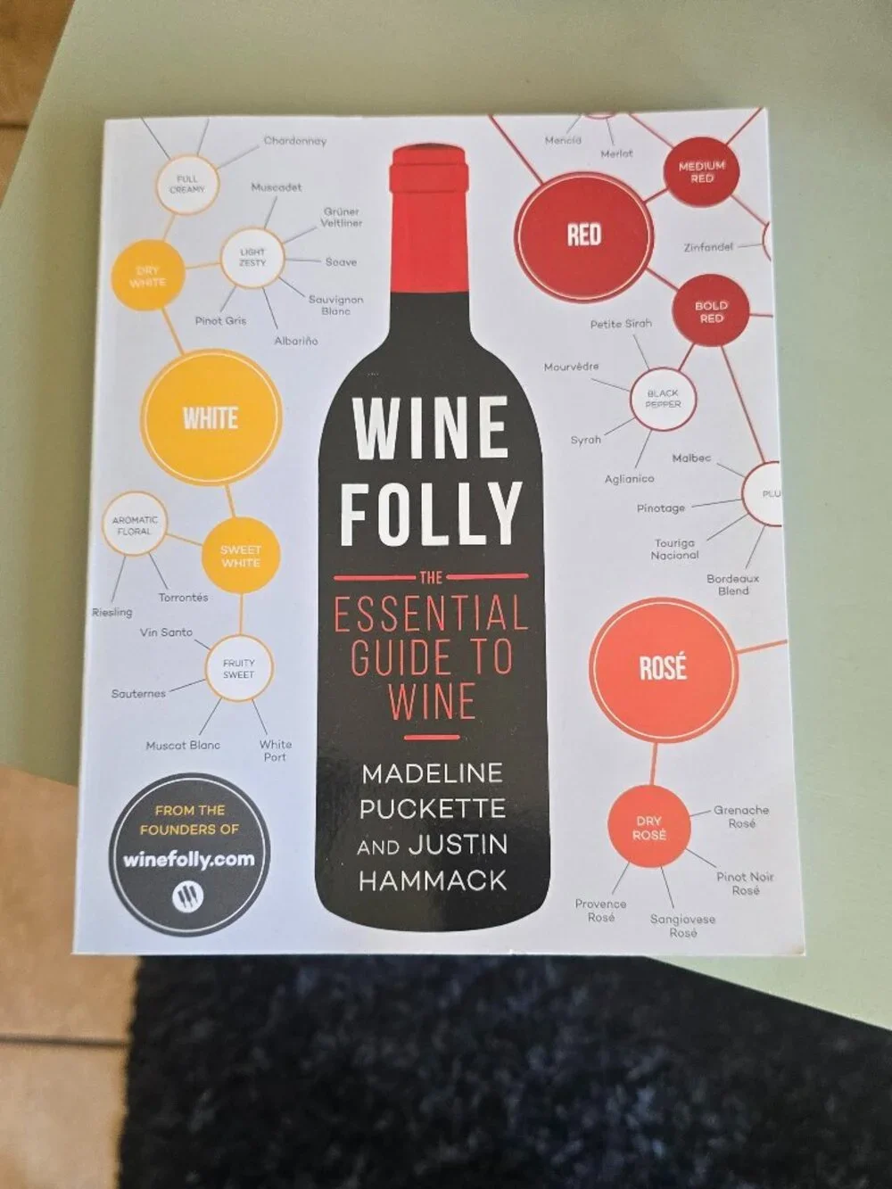 Wine Folly Essential Guide to Wine Paperback | Madeline Puckette